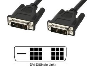 Cavo DVI-D M a DVI-D M Single Link 180cm