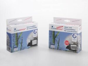 Kit 2 Filtri Toner Universali Per Stampante Laser E Fotocopiatrici Cm. 15X12