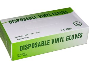 Scatola Da 100 Guanti Vinile Taglia L