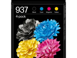 ORIGINALE HP Multipack nero / ciano / magenta / giallo 6C400NE 937 3850 pagine 937 CMYK Original Ink Cartridge 4-Pack
