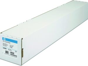ORIGINALE HP Carta Bianco C6020B Coated Paper Carta patinata-914 mm x 45.7 m, 90 g/m?, Opaca, Fibra di legno