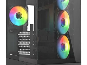 Sharkoon Case Ak6 Rgb Black Atx