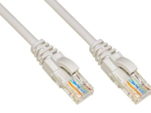 Cavo Rete Categoria 6 Non Schermato Utp Colore Grigio Mt 3