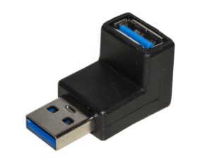 Adattatore Usb 3.0 Maschio/Femmina 90°