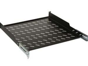 Ripiano Per Armadio 19 1 Unita' Profondita' 450 Mm. (Universale) 4 Attacchi (Frontale+Posteriore) Colore Nero