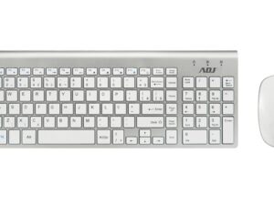 Tastiera/Mouse Kit Wifi Platinum Sl 1000Dpi 112Tasti Multiplug&Play Adj