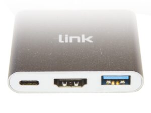 Adattatore Multiporta 3 In 1 Usb-C - Hdmi + Usb 3.0 + Porta Usb-C