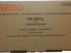 ORIGINALE Utax toner nero PK-3012 1T02T60UT0 25000 pagine