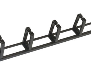 ARMADIO RACK RACCOGLICAVI 19 5 ANELLI NERO IN METALLO