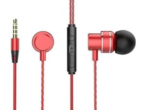 AURICOLARI CON MICROFONO LENOVO METAL EARBUDS RED