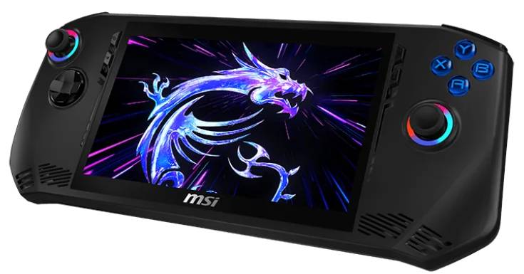 CONSOLE 7 U7-258V 32GB 512SSD W11 MSI CLAW 7 AI+ CONSOLE PORTATILE