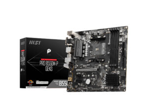 MB MSI B550M PRO-VDH WIFI AM4 RYZ50 004D4 4S3 2M.2 U3.2 GBL V/H/DP RAID