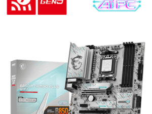 MB MSI B850M GAMING PLUS WIFI AM5 4DDR5 3PCIE 3M2 4SATA HD/DP MATX