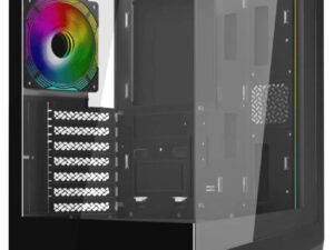 CASE MID-TOWER DEMON TH100 NO PSU 2USB3 0,5MM 1 TYPE C 1FAN ARGB ATX