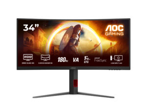 MON 34VA 3440X1440  180HZ 1MS GAMING 21:9 CU34G4