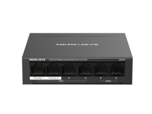 SWITCH DESKTOP MS106P  POE 6P GIGABIT RJ45 4POE+ FINO 65W