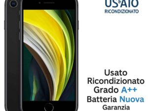 IPHONE SE 2 256GB RICOND. BLACK GRADO A++ GARANZIA 1Y BATT.NUOVA