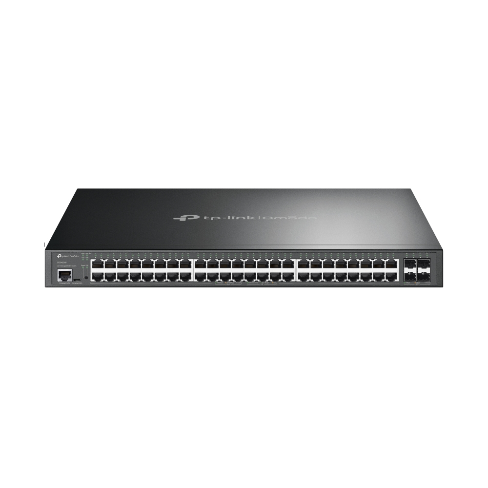 SWITCH 48P GIGABIT POE+ 4SLOT SFP+ 10GE MANAGED L2+ 1P USB 1P RJ45