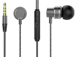 AURICOLARI CON MICROFONO LENOVO METAL EARBUDS BLACK