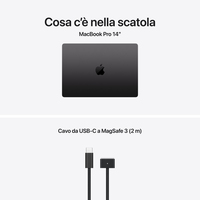 MACBOOK PRO 14 APPLE M5 10C.10GPU 16GB 1TBSSD SPACE BLACK 2025