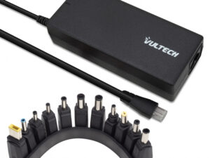 Vultech Alimentatore Universale Per Notebook 120W Rev. 2.5 Autosettante 10 Tips