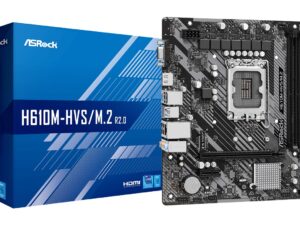 Asrock H610M-HVS/M.2 R2.0 Intel H610 LGA 1700 micro ATX
