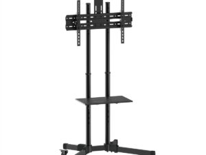 Value Carrello Tv, Telescopic Pole, Fino 50 Kg, 37 - 70