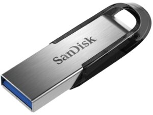 SanDisk Ultra Flair unità flash USB 32 GB USB tipo A 3.0 Nero, Acciaio inossidabile