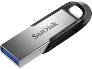 SanDisk ULTRA FLAIR unitร flash USB 64 GB USB tipo A 3.0 Nero, Argento