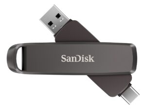 SanDisk Extreme PRO unitร flash USB 256 GB USB Type-C/USB Type-A 3.2 Gen 2 (3.1 Gen 2) Nero