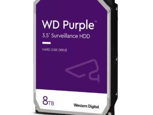 Western Digital Blue Purple disco rigido interno 8 TB 5400 Giri/min 256 MB 3.5 Serial ATA III