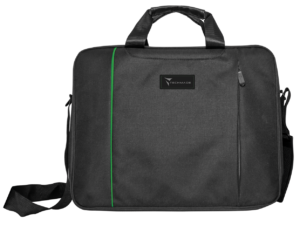 BORSA NB 15.6 NERO CON DETTAGLIO V ERDE TECHMADE