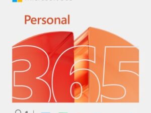 SW MS OFFICE 365 PERSONAL 12M FY25H2 MEDIALESS WIN/MAC
