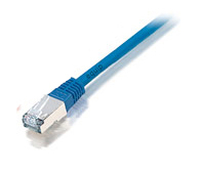 CAVO RETE SF/UTP CAT.5E 7,5MT BLU