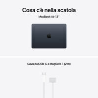 MACBOOK AIR 13 M5 16GB/1TB MIDNIGH 10CORE 10GPU M5 MIDNIGHT 2026