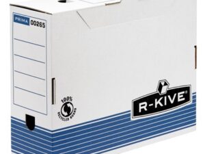 Fellowes 0026501 scatola per la conservazione di documenti Blu, Bianco