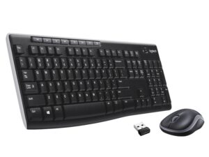 ORIGINALE Logitech 920-004508 MK270 - Tastiera e mouse kit wireless MK270