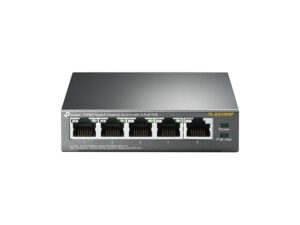 TP-Link TL-SG1005P Non gestito Gigabit Ethernet (10/100/1000) Supporto Power over Ethernet (PoE) Nero