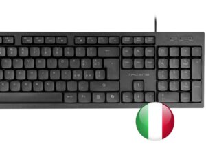 Tacens Anima ACP02IT tastiera Mouse incluso Casa/ufficio USB QWERTY Italiano Nero