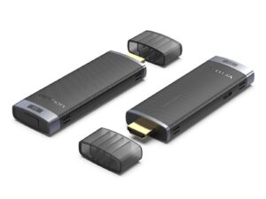 Trasmettitore e ricevitore HDMI wireless Vention 5GHz - Risoluzione Full HD - Portata fino a 40 m - Alimentazione tramite USB-C - Nero