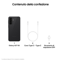 SM SAMSUNG GALAXY A27 5G BLACK ITA 6,7 6+128GB DS