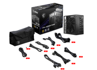 ALIMENTATORE 1000W MPG A1000G PCIE 80+ GOLD PFC ATTIVO FULL MODULAR BK