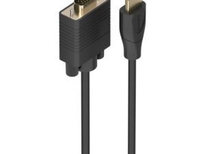 AISENS A122-1012 cavo e adattatore video 2 m HDMI tipo A (Standard) VGA (D-Sub) Nero