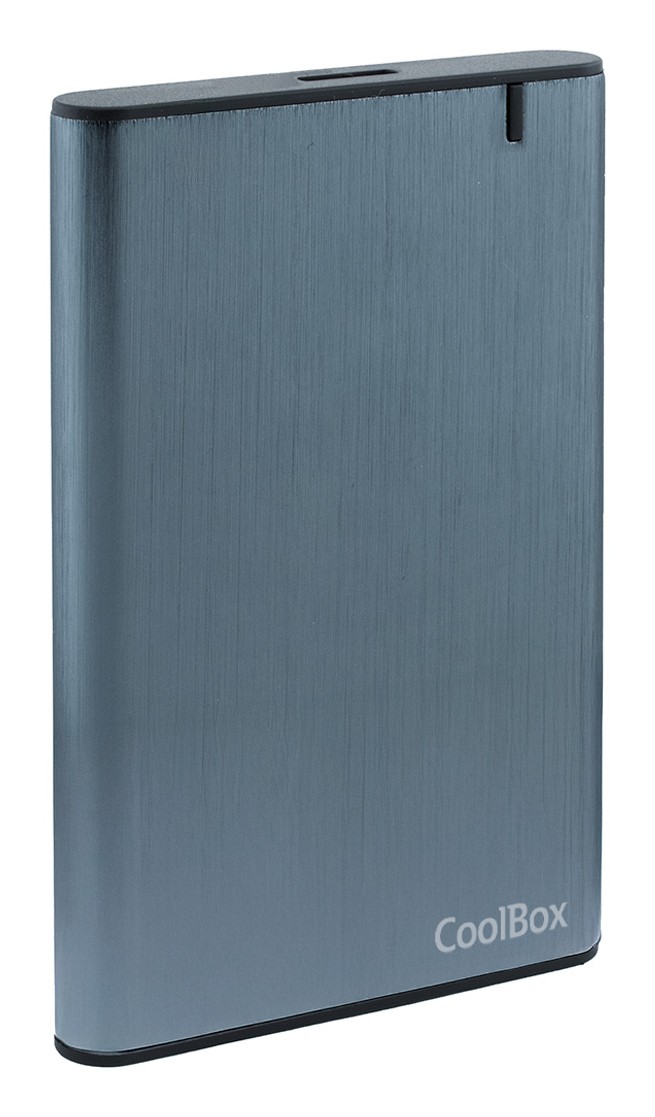 CoolBox SlimChase A-2550 Box esterno HDD/SSD Grigio 2.5