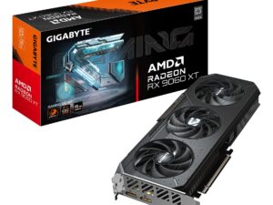 GIGABYTE Radeon RX 9060 XT GAMING OC 16G Scheda Grafica - 16GB GDDR6, 128bit, PCI-E 5.0, 3320 MHz Frequenza core, 2 x DisplayPort, 1 x HDMI, GV-R9060XTGAMING OC-16GD