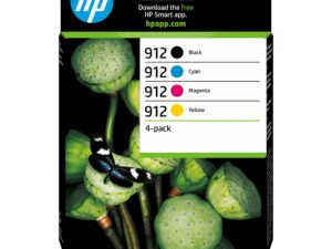 ORIGINALE HP Multipack nero / ciano / magenta / giallo 6ZC74AE 912