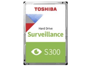 Toshiba S300 Surveillance disco rigido interno 4 TB 5400 Giri/min 128 MB 3.5 Serial ATA III