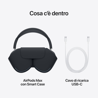 CUFFIE APPLE AIRPODS MAX MEZZANOTTE