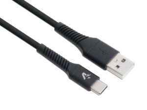Vultech Cavo Smartphone Usb To Type-C, 1,2M, 3.0A 60W, Nero