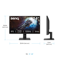 MON 23.8IPS HDMI DP MM 120HZ BENQ GW2490P FHD